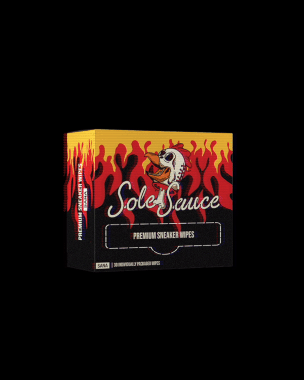 SOLE SAUCE WIPES BOX - 30 COUNT